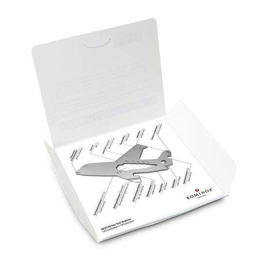 ROMINOX® Key Tool Airplane (18 Funktionen) Danke 2K2103g