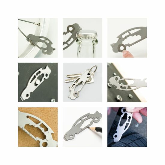 ROMINOX® Key Tool Car/Auto (18 Funktionen) Happy Father's Day 2K2104p