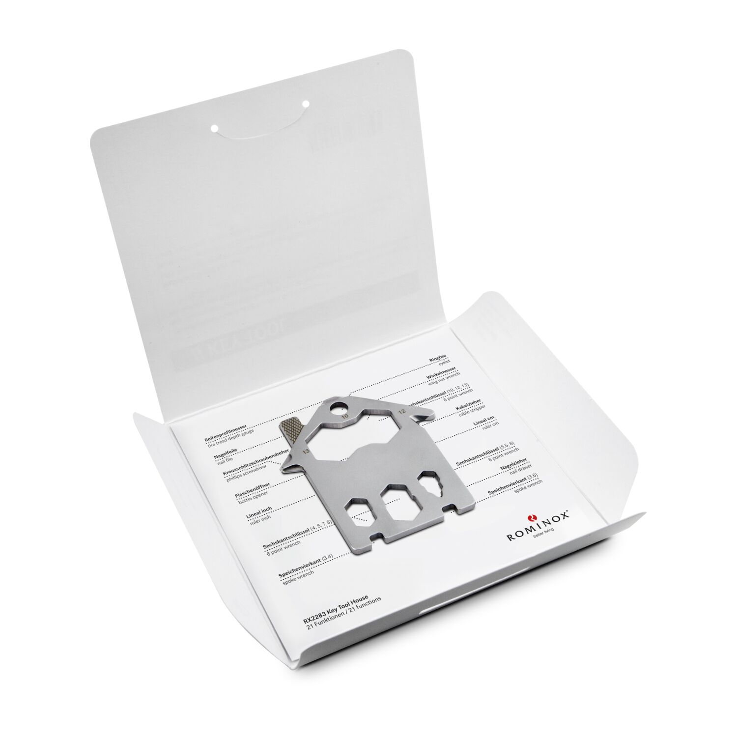 ROMINOX® Key Tool House (21 Funktionen) Große Helden 2K2106i