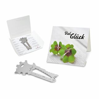 ROMINOX® Key Tool Lion (22 Funktionen) Viel Glück 2K2109b