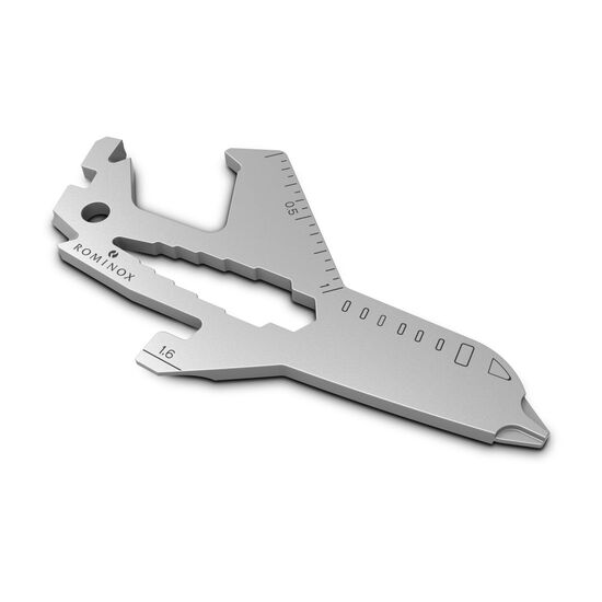 ROMINOX® Key Tool Airplane (18 Funktionen) Viel Glück 2K2109g