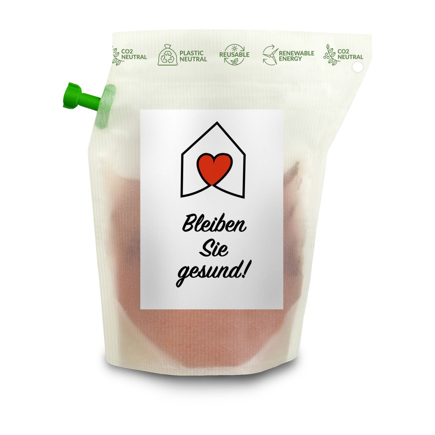 Werbe-Tee Tasty Berry, wiederverwendbarer Brühbeutel 2P072