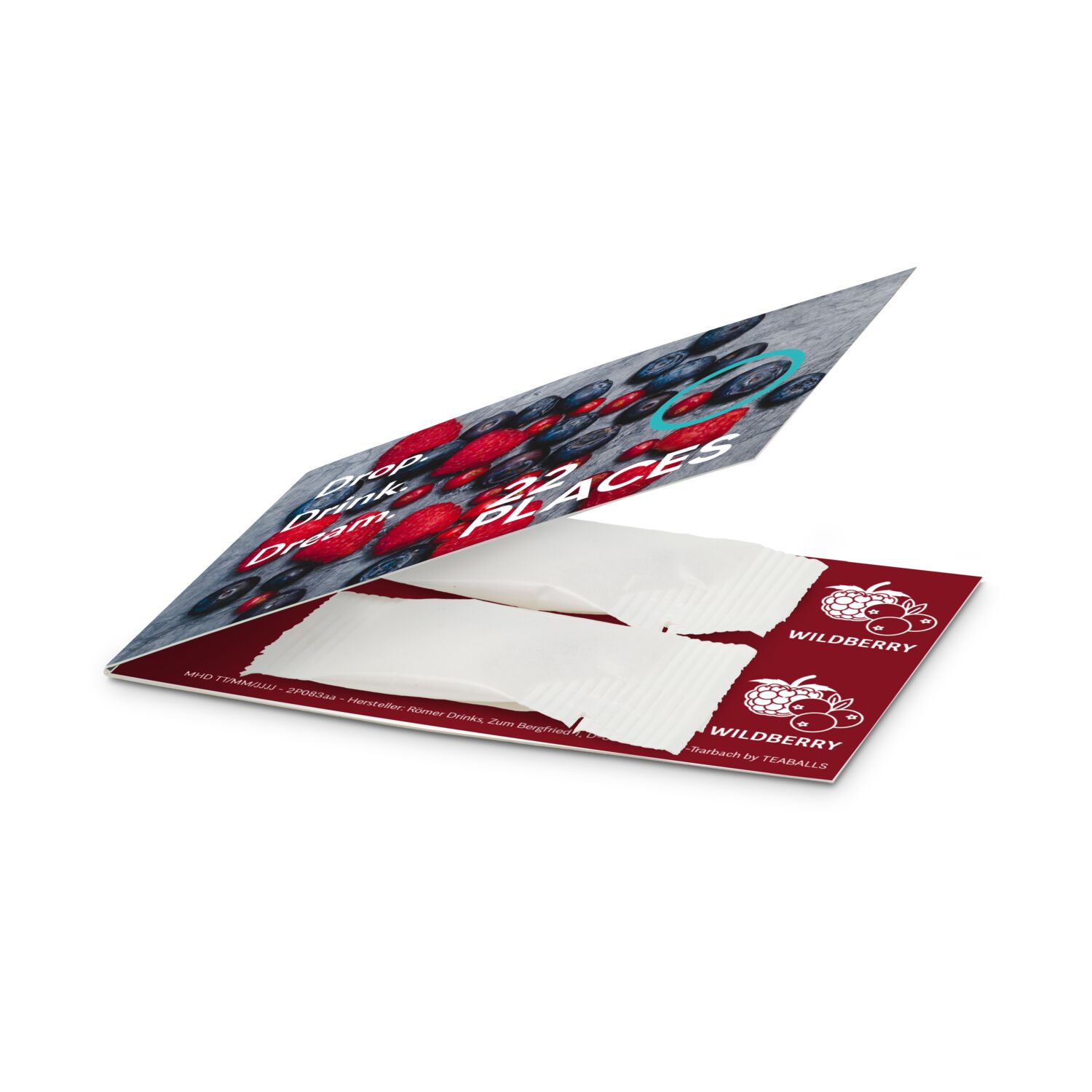 Promo Drops by TEABALLS - 2 Sachets (2x Wildberry) 2P083aa