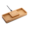 Desktop Organizer mit Wireless Charging REEVES-BAMBOOCHARGE