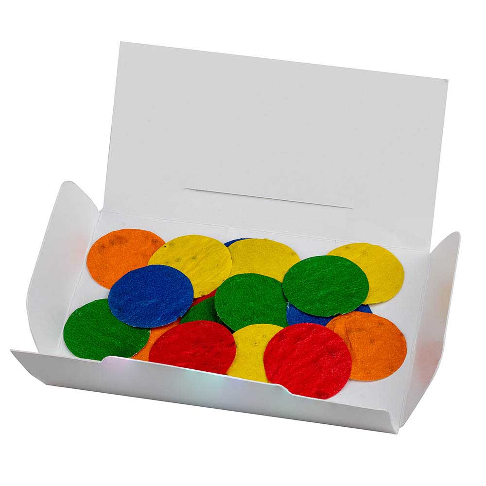 Samenpapier-Konfetti - mit Digitaldruck