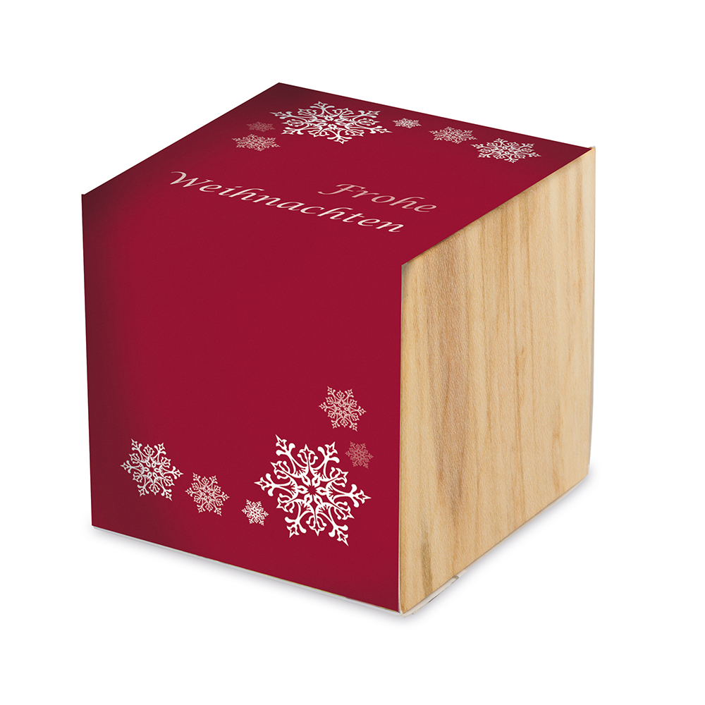 Pflanz-Holz Maxi mit Samen - Thymian, 2 Seiten gelasert