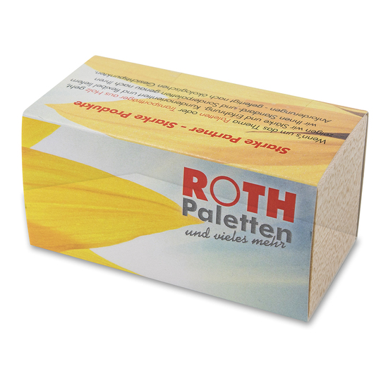 Pflanz-Holz 2er Set mit Samen - Persischer Klee