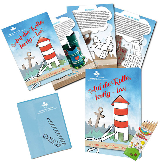 Upcycling-Set – Individuell - Toilettenpapierrollen