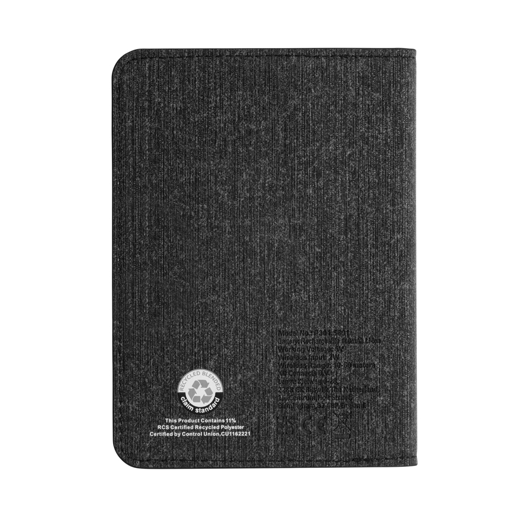 Travelfinder RCS Polyester Passtasche mit weltweiter Ortung