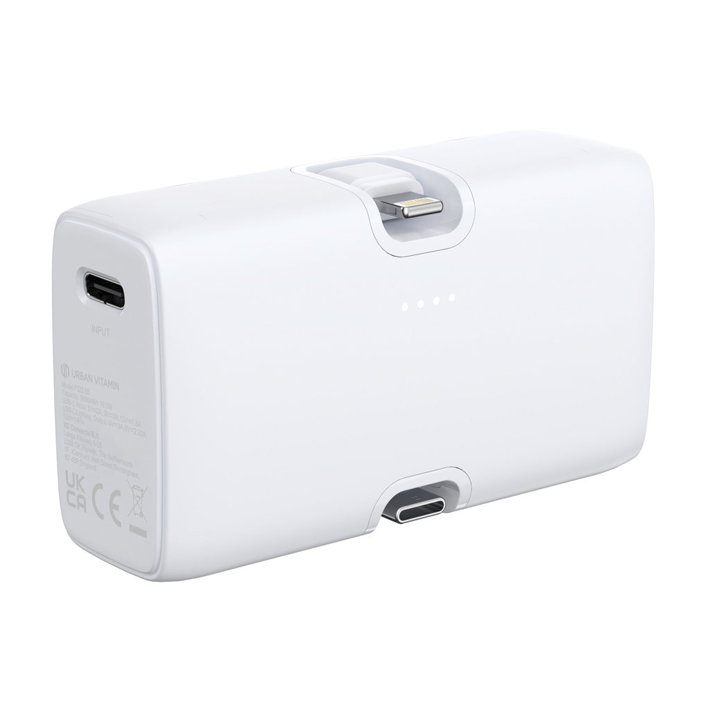 Urban Vitamin Los Angeles 20W Powerbank aus RCS rec. Plastik
