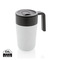 GRS recycelte PP und Stainless Steel Tasse mit Griff