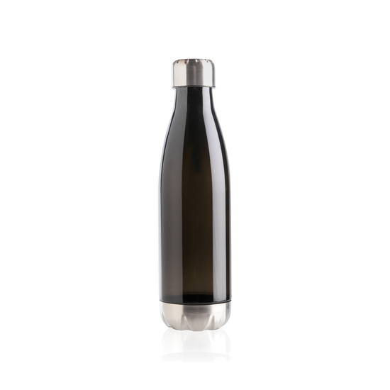 Auslaufsichere Trinkflasche mit Stainless-Steel-Deckel