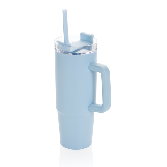 Tana Becher aus RCS recyceltem Kunststoff mit Griff 900ml