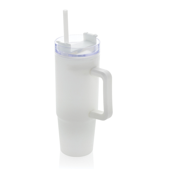 Tana Becher aus RCS recyceltem Kunststoff mit Griff 900ml