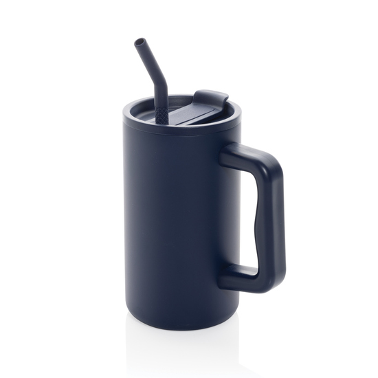 Cube Becher aus RCS recyceltem Stahl 800ml