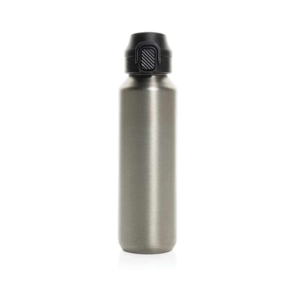 Via RCS Re-Steel Sportflasche mit Verschluss, 600ml