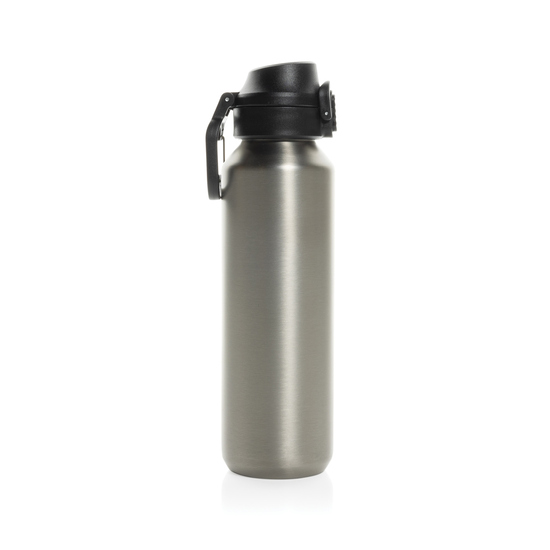 Via RCS Re-Steel Sportflasche mit Verschluss, 600ml