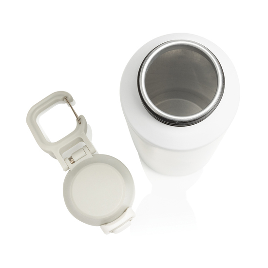 Via RCS Re-Steel Sportflasche mit Verschluss, 600ml