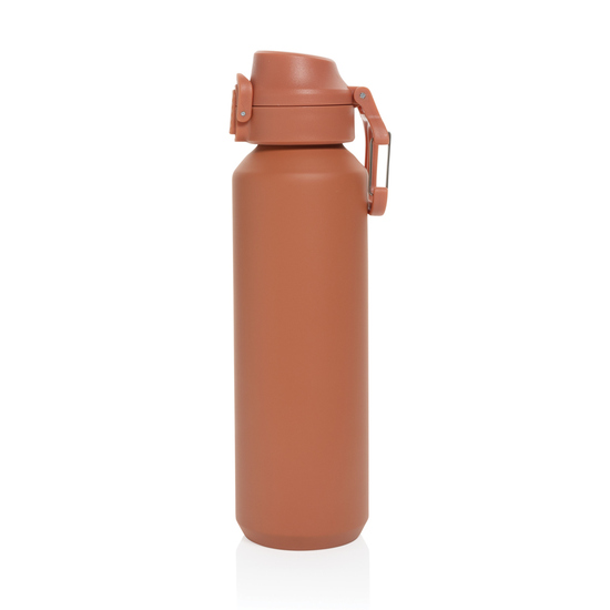 Via RCS Re-Steel Sportflasche mit Verschluss, 600ml