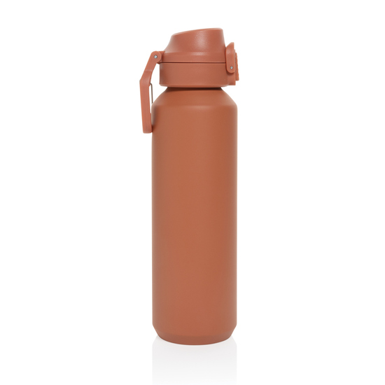 Via RCS Re-Steel Sportflasche mit Verschluss, 600ml