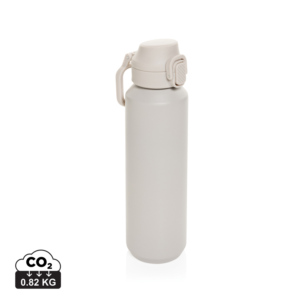 Via RCS Re-Steel Sportflasche mit Verschluss, 600ml