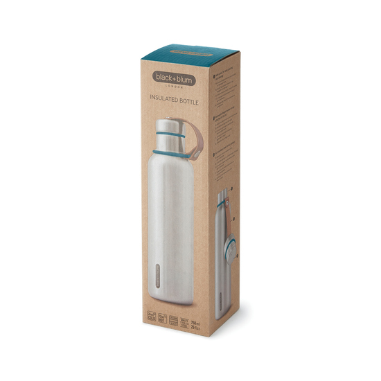 Black+Blum isolierte Wasserflasche groß, 750ml