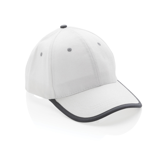Impact AWARE™ 280gr Brushed rCotton 6 Panel Kontrast-Cap