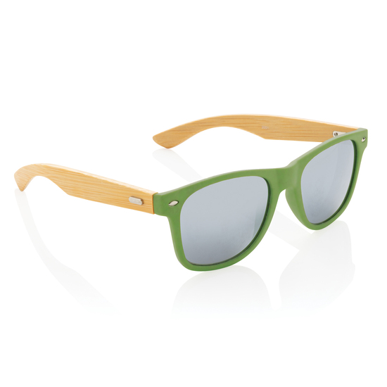 Sonnenbrille aus Bambus und RCS recyceltem Kunststoff