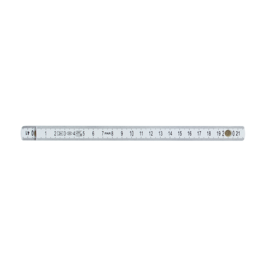 Fiberglas Zollstock 2m