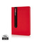 Basic Hardcover PU A5 Notizbuch mit Stylus-Stift