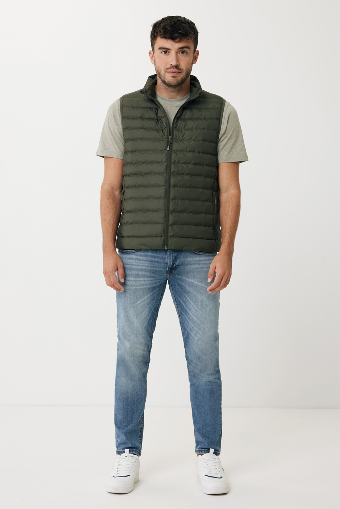 IQONIQ Meru Herren Bodywarmer aus recyceltem Polyester