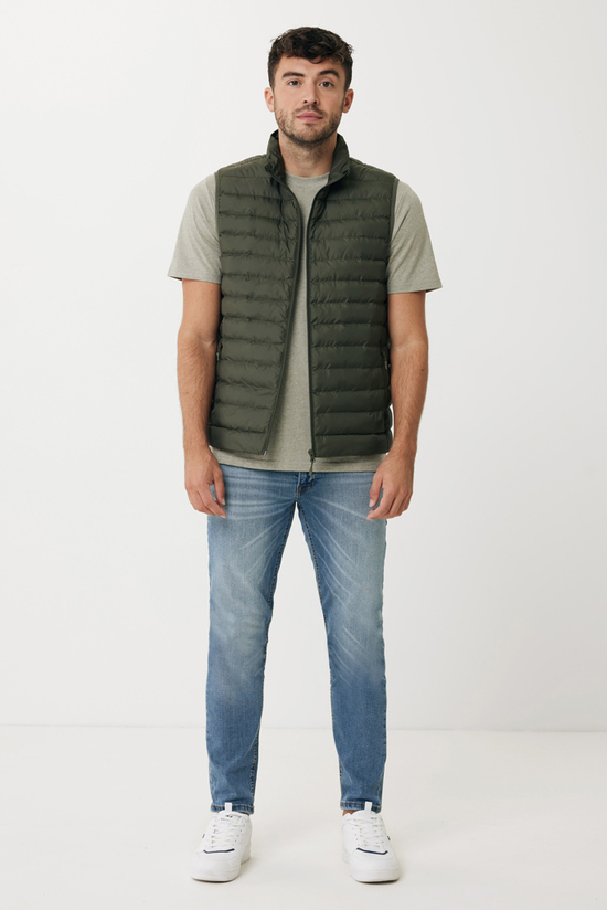 Iqoniq Meru Herren Bodywarmer aus recyceltem Polyester