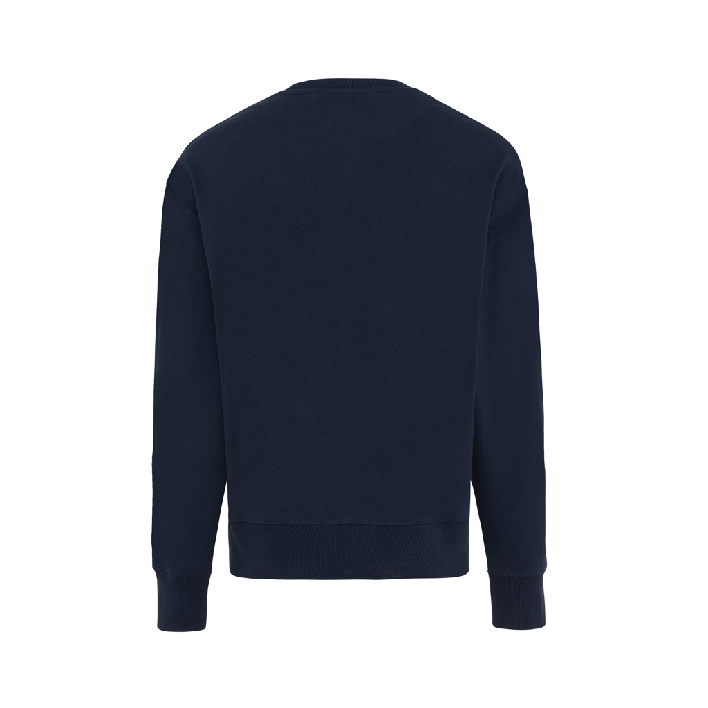 IQONIQ Kruger Relax-Rundhals-Sweater aus recycelt. Baumwolle