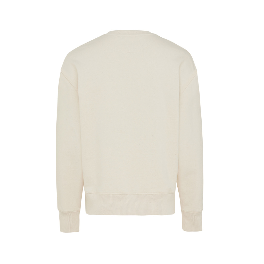 IQONIQ Kruger Relax-Rundhals-Sweater aus recycelt. Baumwolle