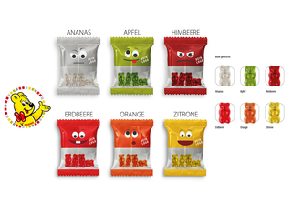 HARIBO Goldbären - Spezial Werbetüte, Inhalt: HARIBO Goldbären - Spezial Ananas ca. 10 g