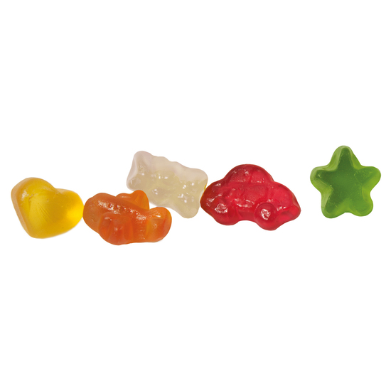 HARIBO Kettenbeutel 4er, Inhalt: HARIBO Tropi-Frutti