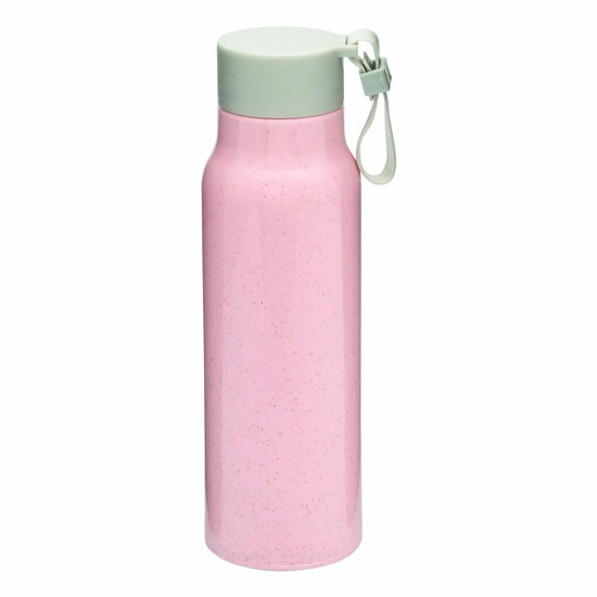 Glas-Trinkflasche ECO DRINK mit Ummantelung