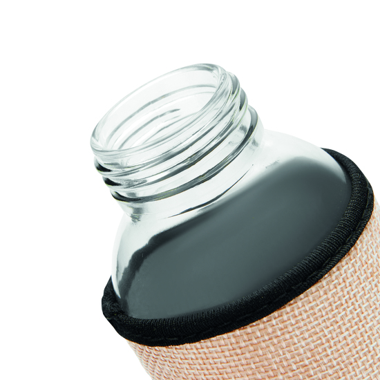 Glas-Trinkflasche TAKE JUTY