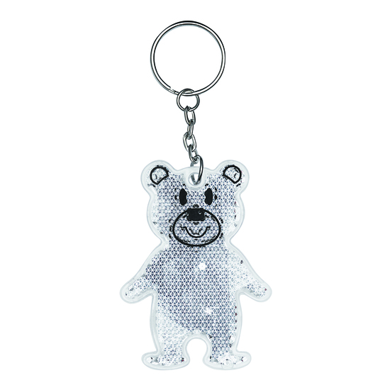 Reflektierender Schlüsselanhänger TEDDY
