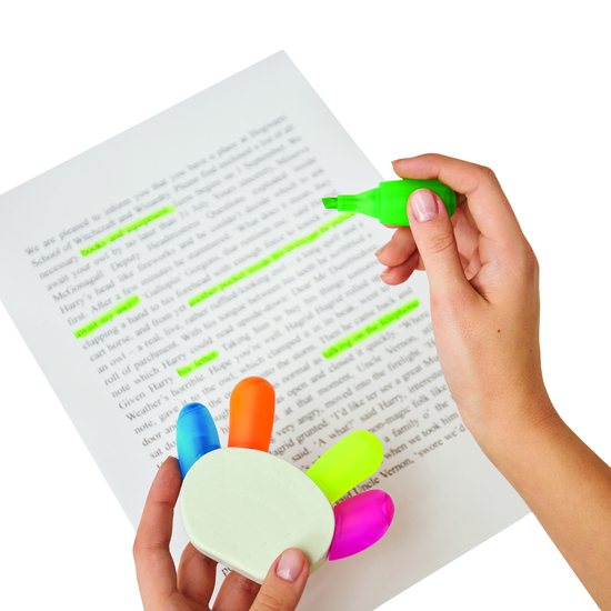 Textmarker HANDS UP