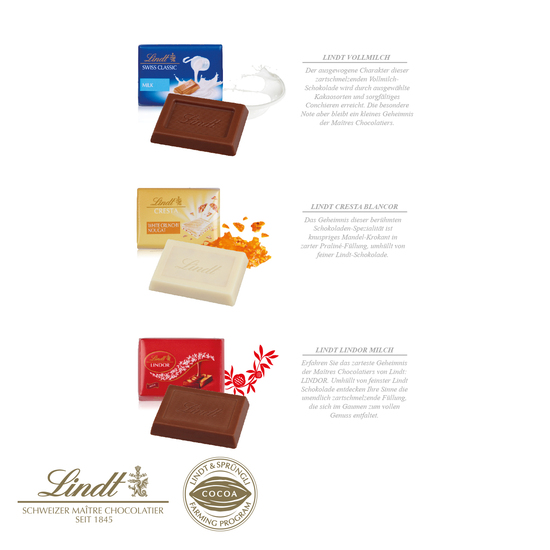 Wand-Adventskalender „Lindt Exklusiv“