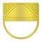 ROMINOX® Corner Snap Gold