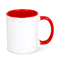 Oslo Sublimationsbecher  farbig innen & Griff 300ml