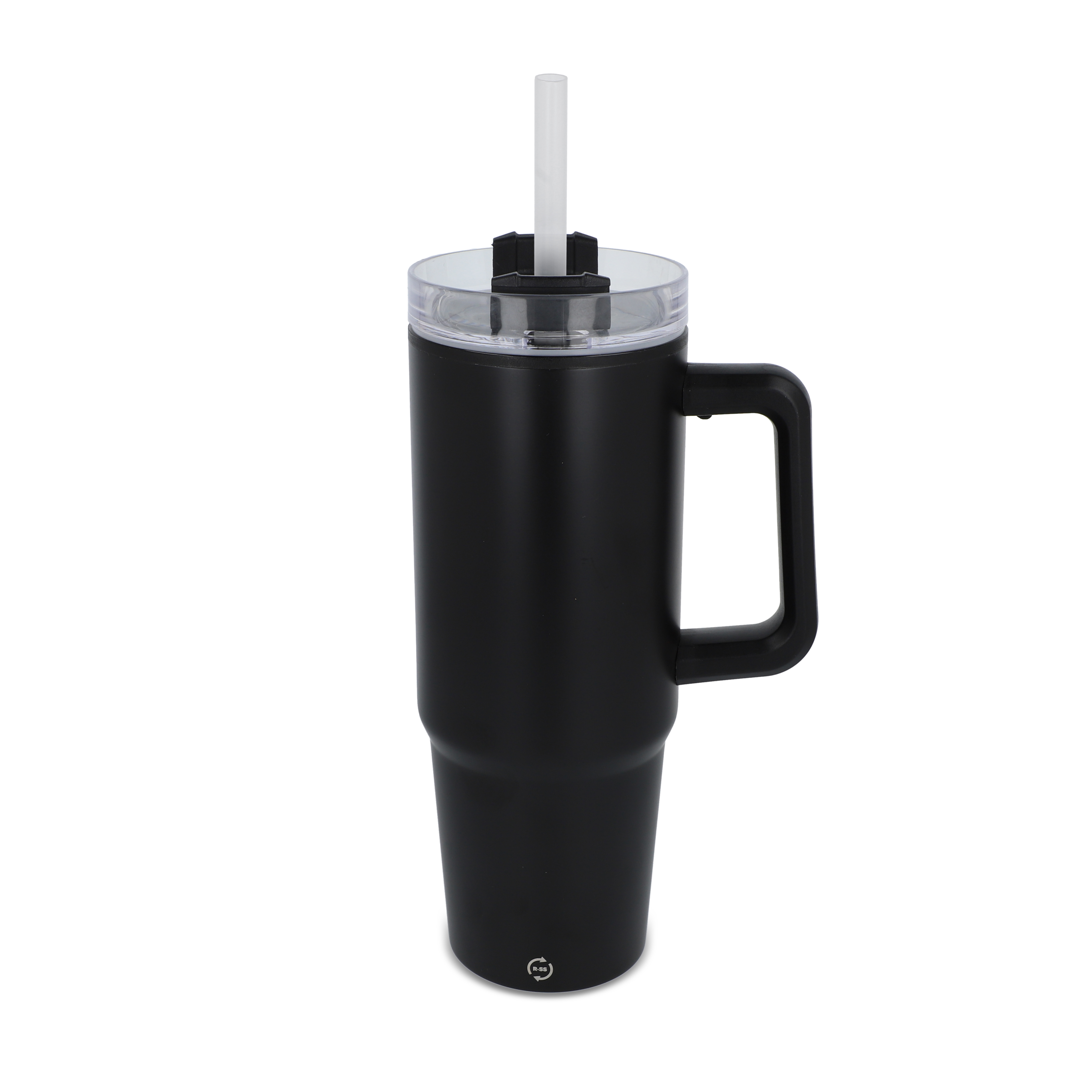 Miami Becher mit Henkel und Strohhalm 800ml