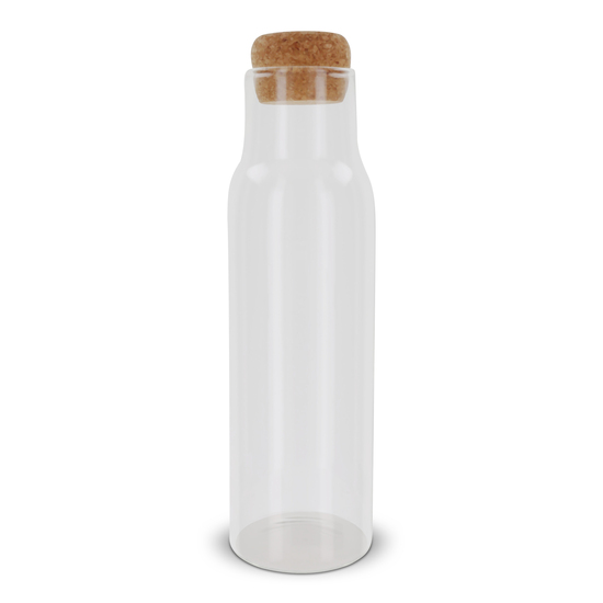 Karaffe mit Korkdeckel, 1l