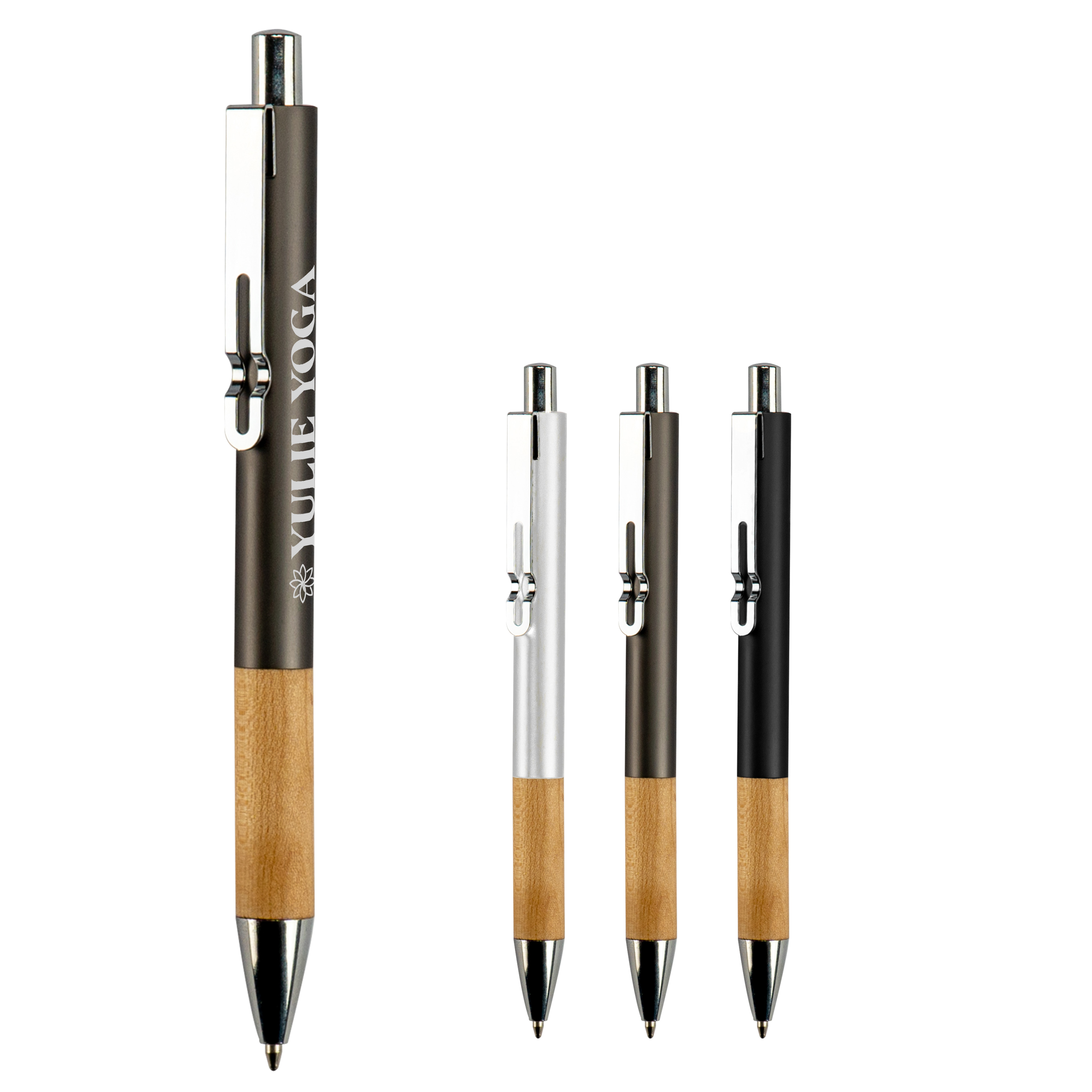 Metallstift mit Holzgriff