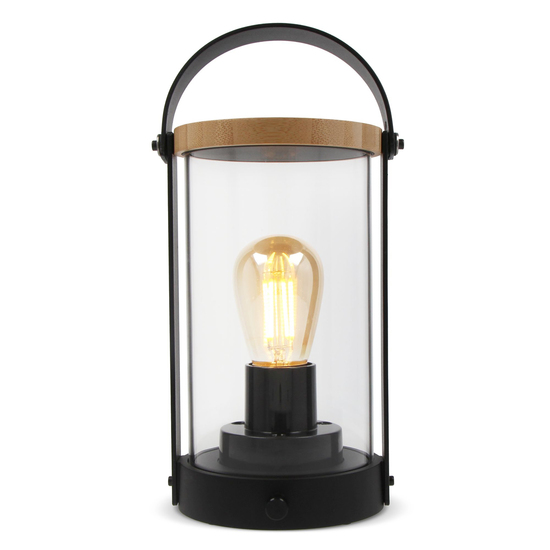 Edison-Bambuslampe