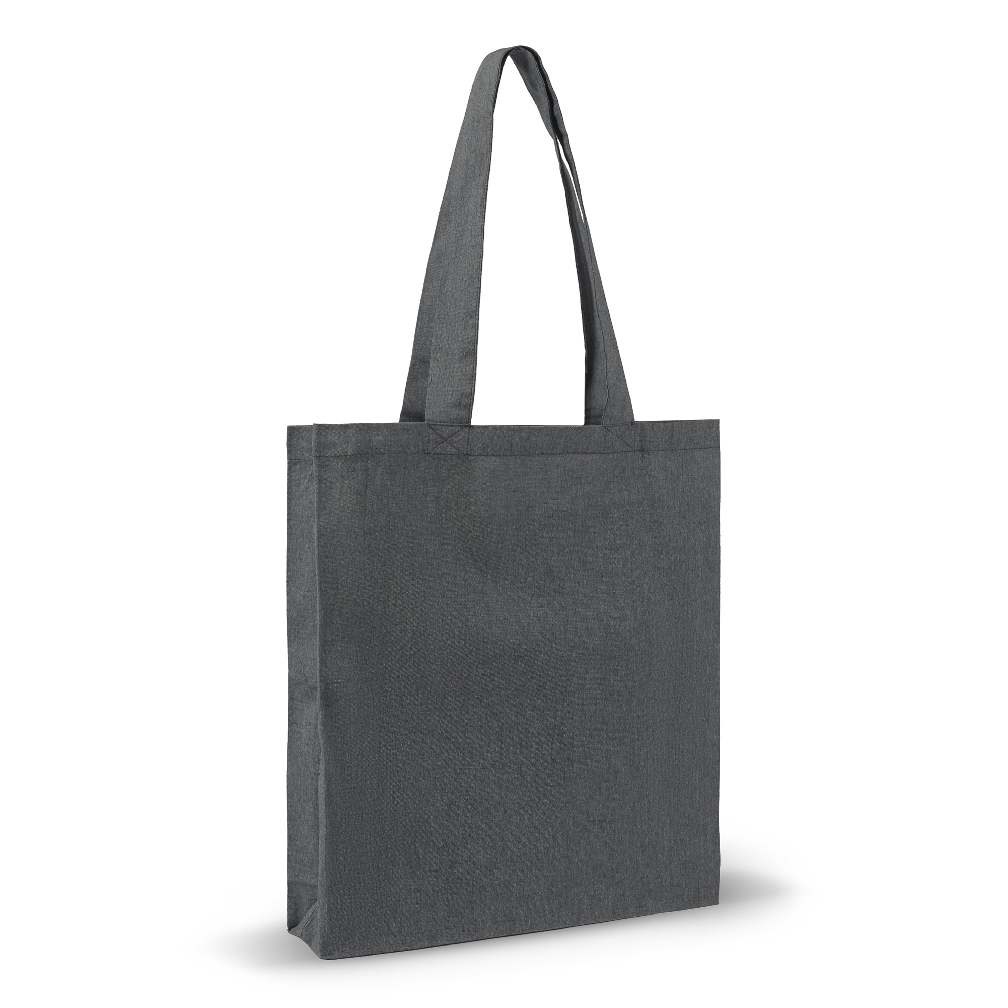 Einkaufstasche aus recycelter Baumwolle 38x42x10cm