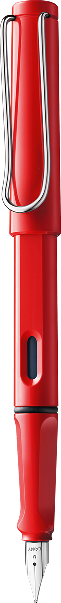 Füllhalter LAMY safari red M