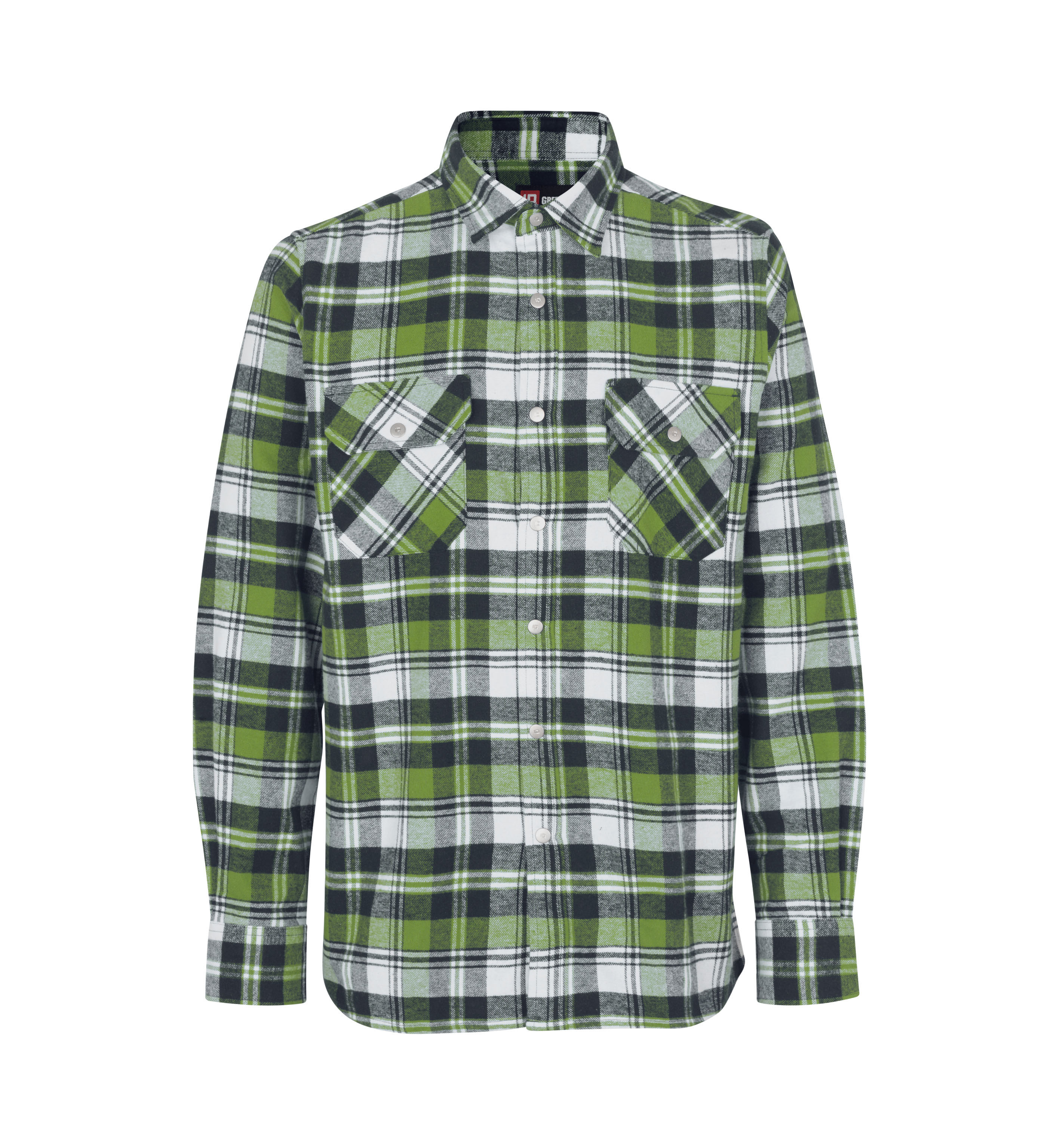 Hemd Green Leaf | Druckknopf